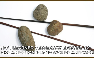 92- Sticks and Stones and Words and Worth