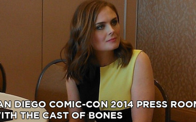 SDCC 2014 Bones Press Room Interviews
