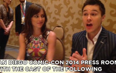SDCC 2014 The Following Press Room Interviews