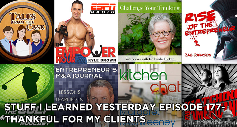 177- Thankful For My Clients