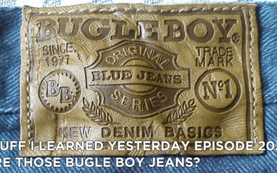 202- Are Those Bugle Boy Jeans?