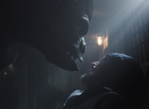 Joe and Grodd, monkeying around