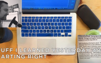 406- Starting Right