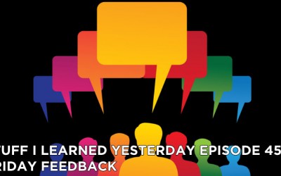 452- Friday Feedback