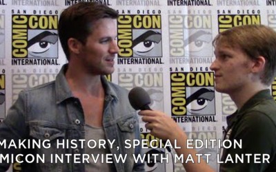 RMSE04 – Special edition – ComicCon Interview With Matt Lanter