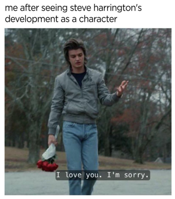 Steve Harrington character growth