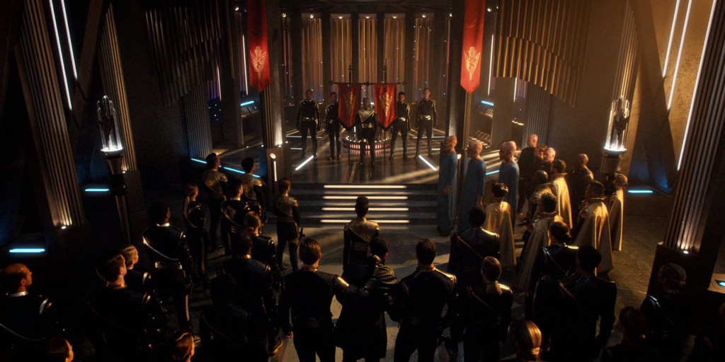Fred's STD S1E12 beautiful lighting screen shots (09:07) - Imperial hall