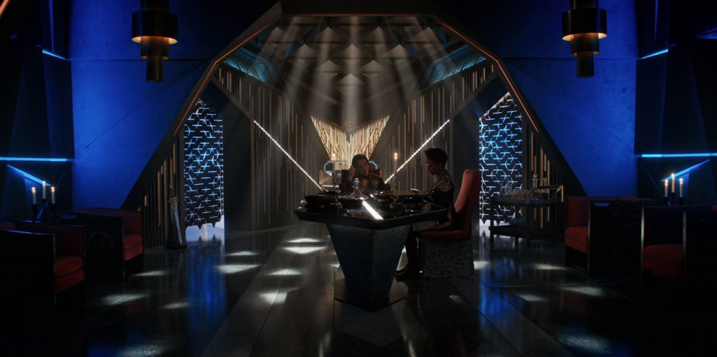 Fred's STD S1E12 beautiful lighting screen shots (12:56) - Dinner with the Emperor