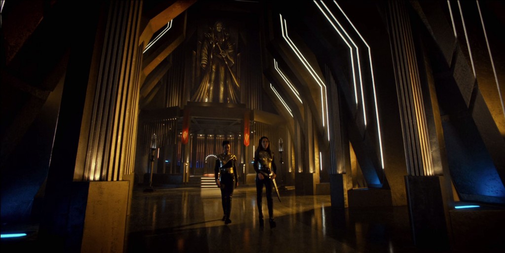 Fred's STD S1E12 beautiful lighting screen shots (24:00) - Imperial hall, Georgiou & Burnham
