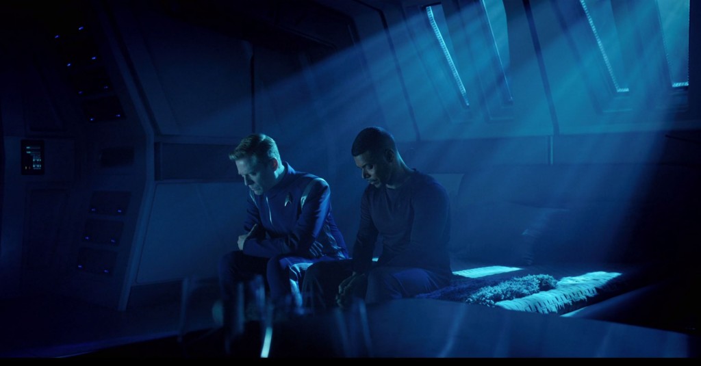 Fred's STD S1E12 beautiful lighting screen shots (30:13) - Stamets & Culber