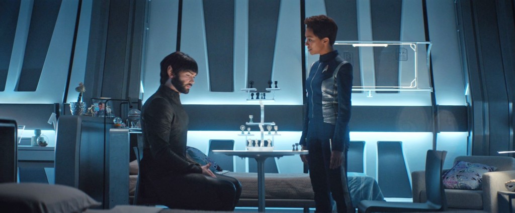 STDP 034 - Star Trek Discovery S2E9 (23:05) - Michael & Spock arguing.