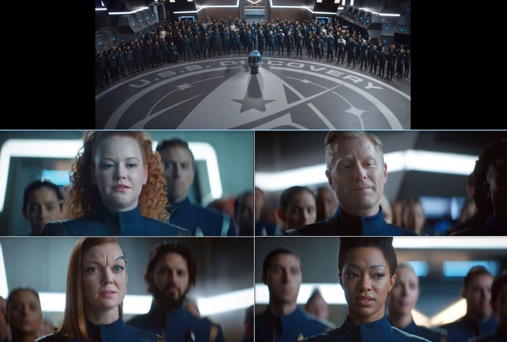 STDP 035 - Star Trek Discovery S2E10 (02:38-03:59) - Airiam's memorial (compilation).