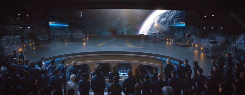STDP 035 - Star Trek Discovery S2E10 (05:13) - Airiam's burial pod leaving the USS Discovery.