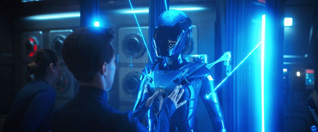 STDP 040 - Star Trek Discovery S2E14 Such Sweet Sorrow, Part 2 (04:19) - Time suit being assembled.