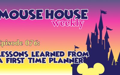 Lessons Learned from a First Time Planner