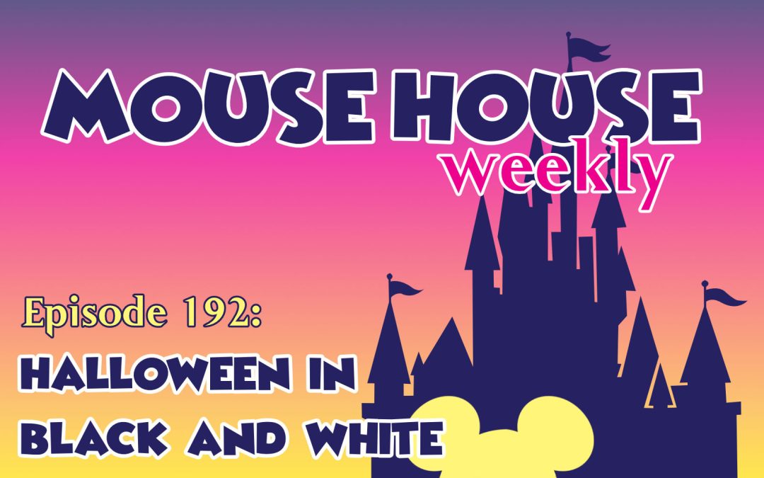 Halloween in Black and White